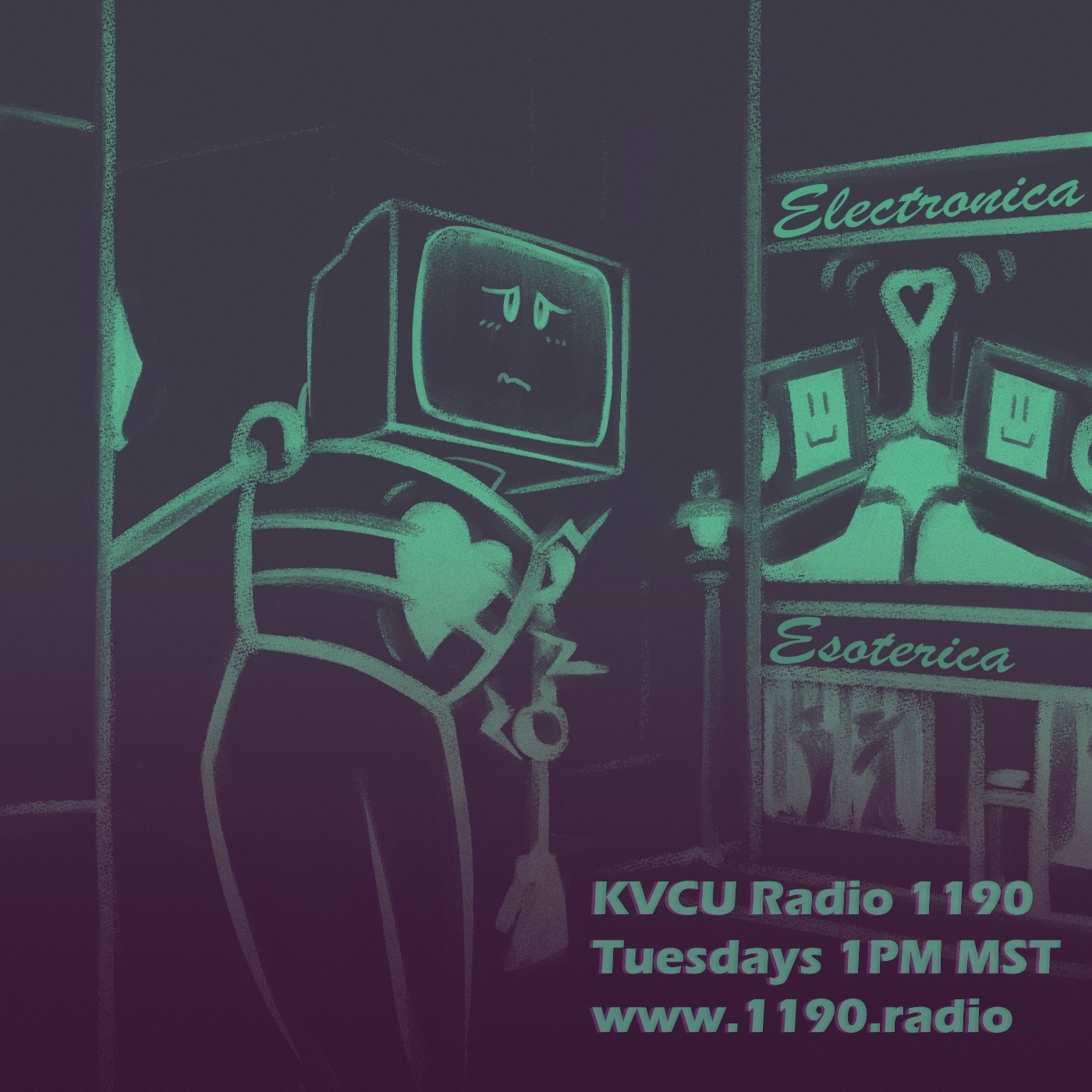 Wattage Week special edition of Electronica Esoterica with @c_h_i_b_a_c_i_t_y_b_l_u_e_s today at 1pm! Tune in and donate at 1190.radio/donate to support amazing student radio!