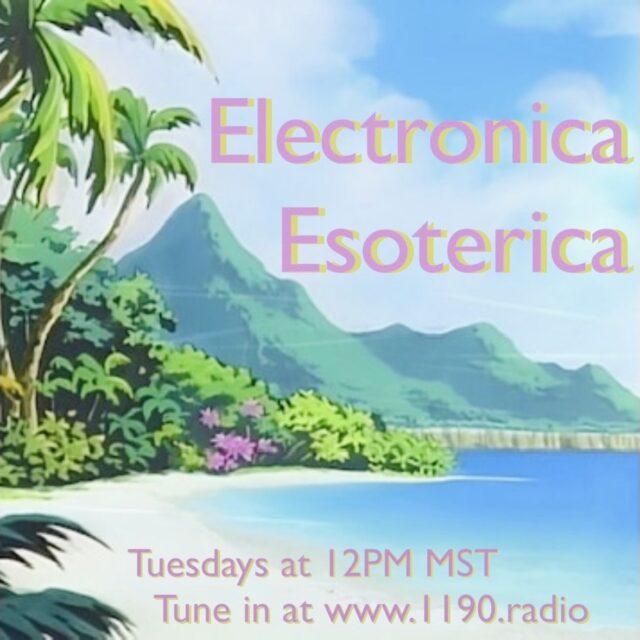 Today’s Electronica Esoterica is a beach party! Come start your spring break early with @c_h_i_b_a_c_i_t_y_b_l_u_e_s 🏝️