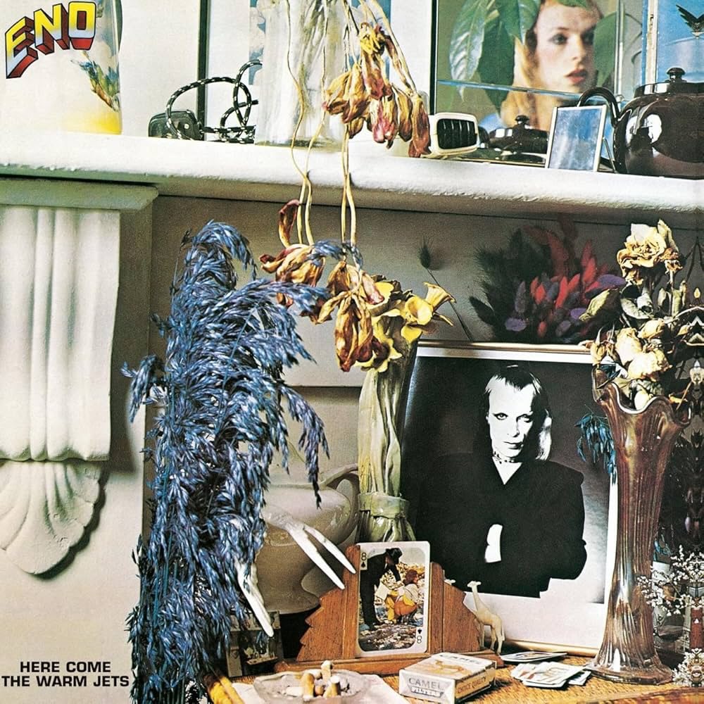 ALBUM CLUB! after spring break, we will be discussing Brian Eno’s 1974 debut solo album Here Come The Warm Jets!! mark the date — that’s March 24th, 2026 at 5:00 PM