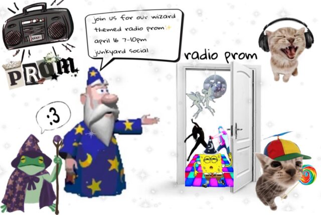 Attention all wizards! Come and see the spectacular that is Radio Prom on April 16th at Junkyard Social in Boulder! There will be a lot of magical vibes! 🧙‍♂️