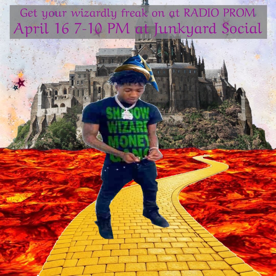 WIZARD PROM. APRIL 16TH. JUNKYARD SOCIAL CLUB 7-10. BE THERE. 🧙‍♀️