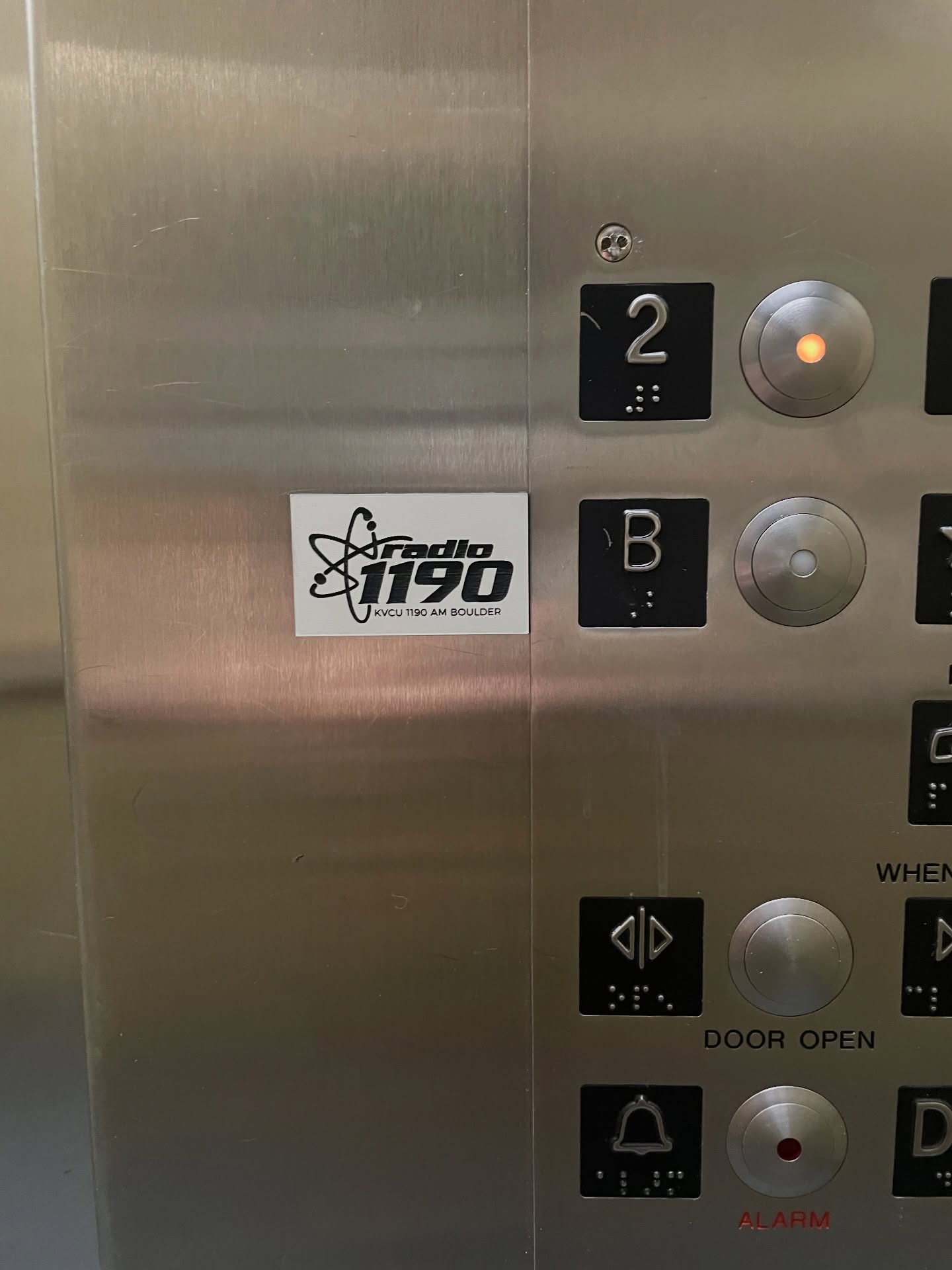 THE ELEVATOR IN CARLSON WORKS NOW COME VISIT YES WE’RE SHOUTING