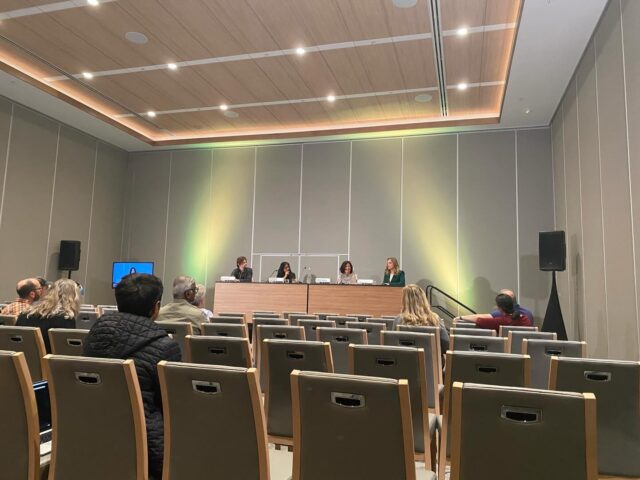 We’re here at @cubouldercwa live broadcasting the panel The Podcast Revolution: From Basement Mic to Business Empire, moderated by @openorbitpodcast host @hunterrpratt! Tune in right now!