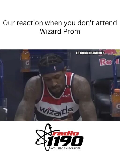 Don't be like these wizards.......RADIO PROM IS IN LESS THAN A WEEK! THURSDAY 7-10 AT JUNKYARD SOCIAL IN BOULDER! THERE WILL BE A FOOD TRUCK, COSTUME CONTEST, SUPERLATIVES, AND MORE!!
